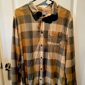 4 button downs and a Penguin crewneck sweater